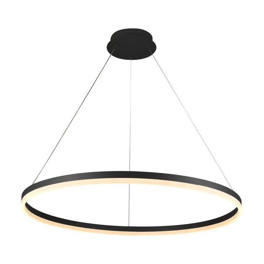 LED Stmievateľný luster na lanku LED/55W/230V 3000-6500K + diaľkové ovládanie