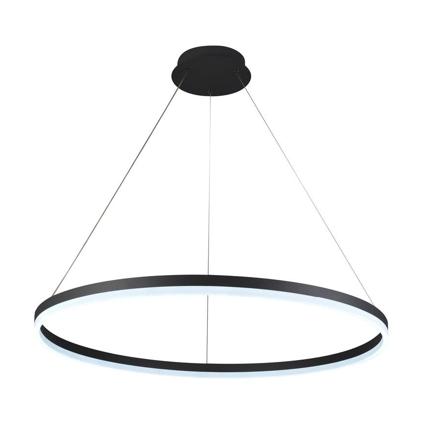 LED Stmievateľný luster na lanku LED/55W/230V 3000-6500K + diaľkové ovládanie