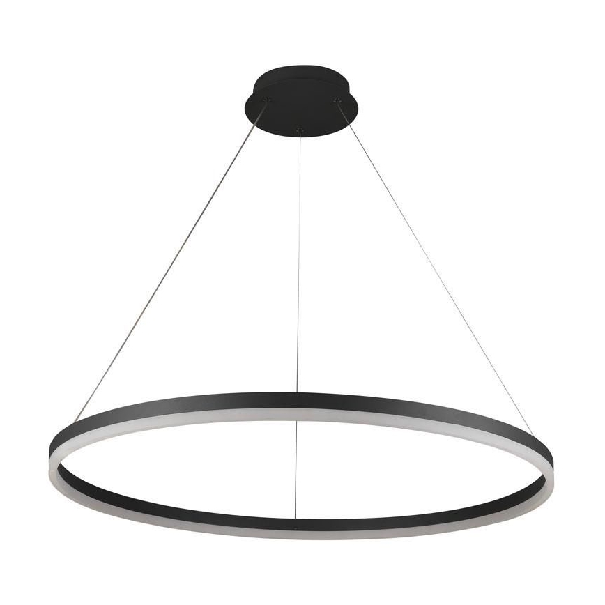 LED Stmievateľný luster na lanku LED/55W/230V 3000-6500K + diaľkové ovládanie
