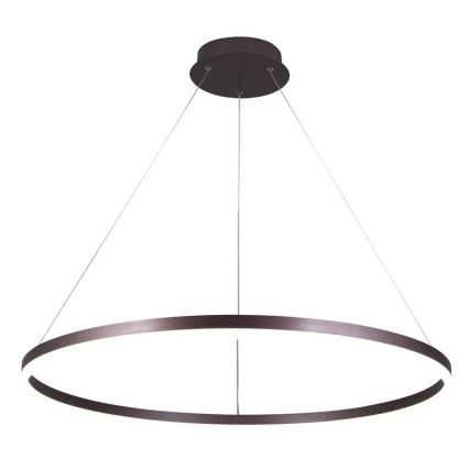 LED Stmievateľný luster na lanku LED/55W/230V 3000-6500K pr. 80 cm + diaľkové ovládanie