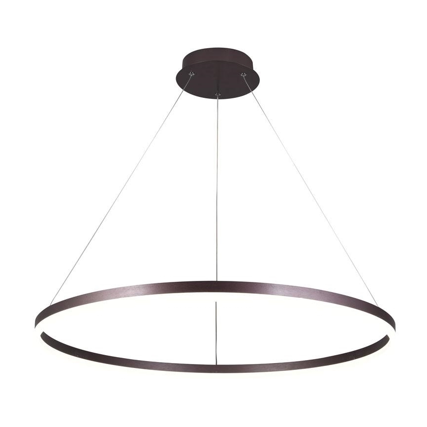 LED Stmievateľný luster na lanku LED/55W/230V 3000-6500K pr. 80 cm + diaľkové ovládanie