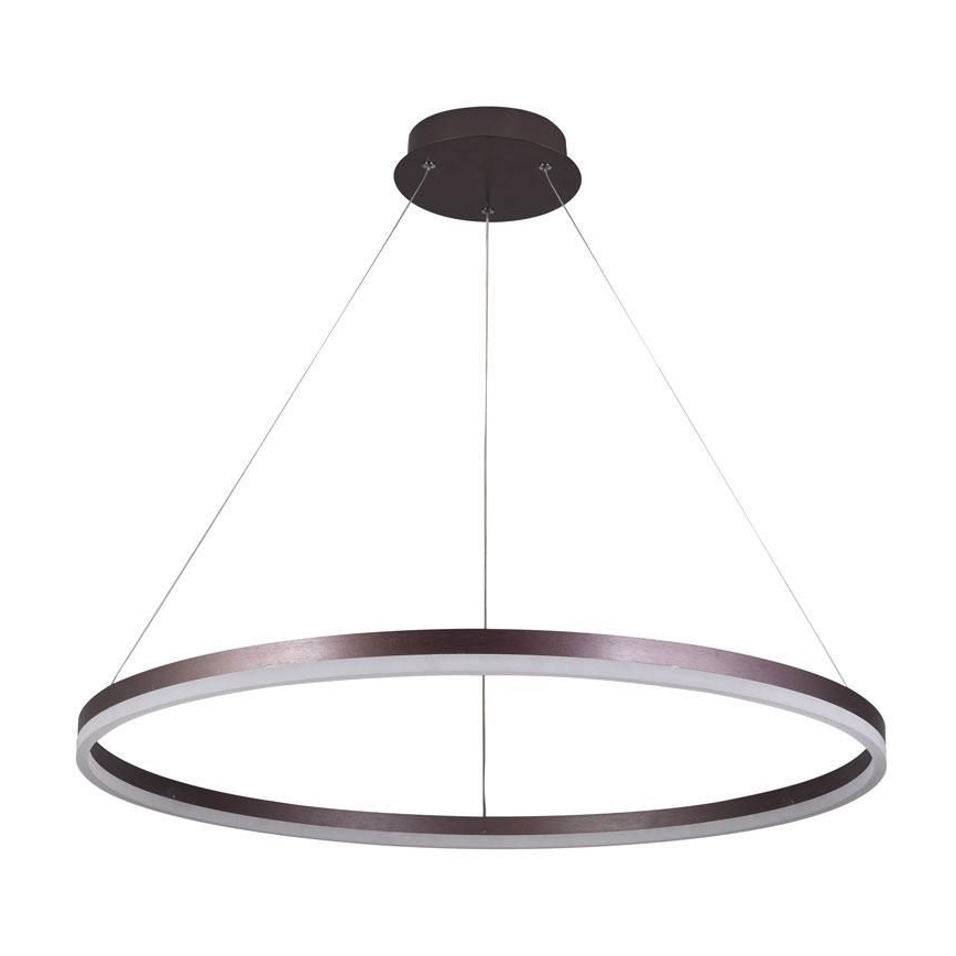 LED Stmievateľný luster na lanku LED/55W/230V 3000-6500K pr. 80 cm + diaľkové ovládanie