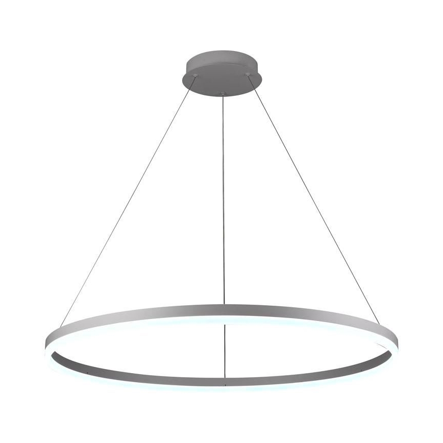 LED Stmievateľný luster na lanku LED/55W/230V 3000-6500K + diaľkové ovládanie