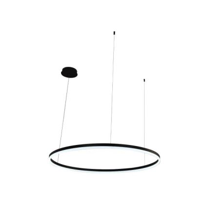 LED Stmievateľný luster na lanku LED/55W/230V 3000-6500K pr. 80 cm + diaľkové ovládanie
