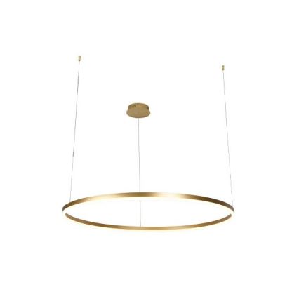 LED Stmievateľný luster na lanku LED/55W/230V 3000-6500K + diaľkové ovládanie