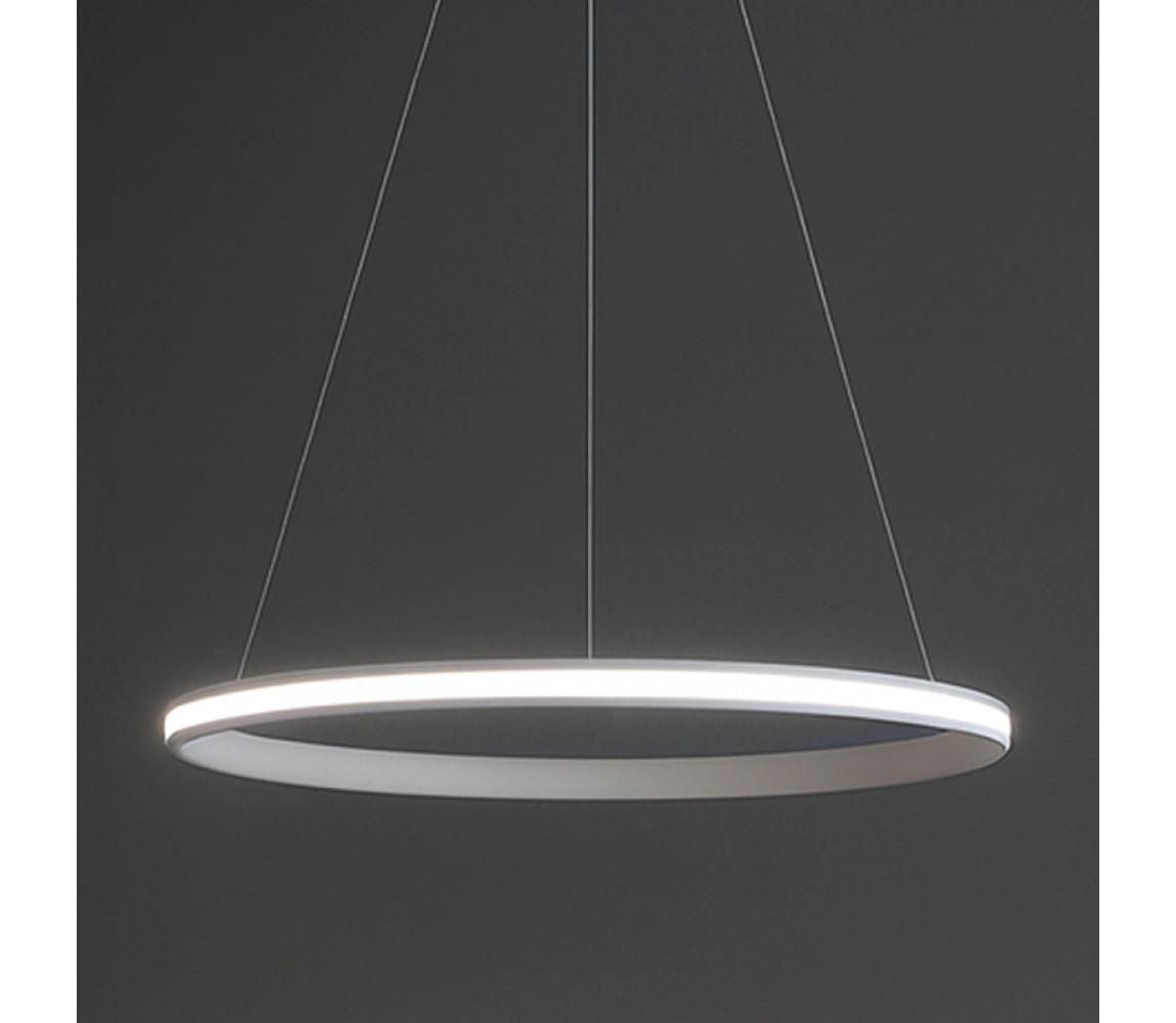 LED Stmievateľný luster na lanku LED/55W/230V 3000-6500K pr. 60 cm + diaľkové ovládanie TA2305/W