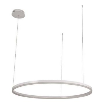 LED Stmievateľný luster na lanku LED/55W/230V 3000-6500K pr. 80 cm + diaľkové ovládanie