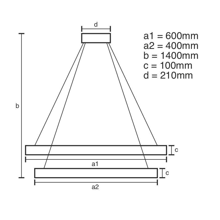 LED Stmievateľný krištáľový luster na lanku LED/65W/230V 3000-6500K lesklý chróm + diaľkové ovládanie