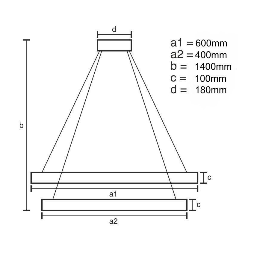 LED Stmievateľný krištáľový luster na lanku LED/65W/230V 3000-6500K lesklý chróm + diaľkové ovládanie