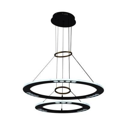 LED Stmievateľný luster na lanku LED/65W/230V 3000-6500K + diaľkové ovládanie