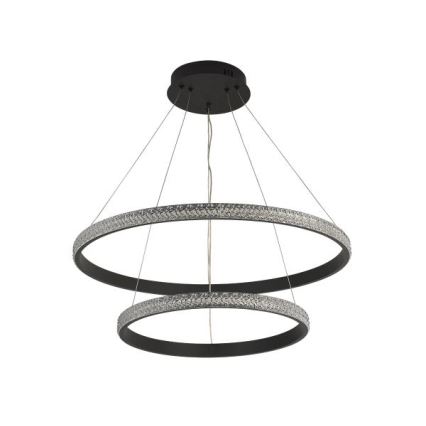 LED Stmievateľný luster na lanku LED/65W/230V 3000-6500K + diaľkové ovládanie