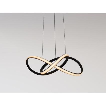 LED stmievateľný luster na lankách LED/65W/230V 3000-6500K pr. 49 cm + diaľkové ovládanie