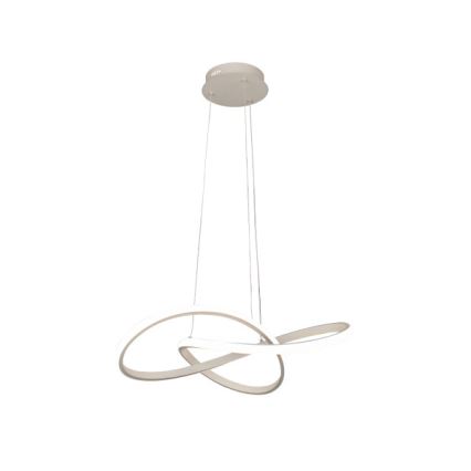 LED stmievateľný luster na lanku LED/65W/230V 3000-6500K pr. 49 cm + diaľkové ovládanie