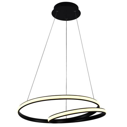 LED Stmievateľný luster na lanku LED/65W/230V 3000-6500K pr. 56 cm + diaľkové ovládanie