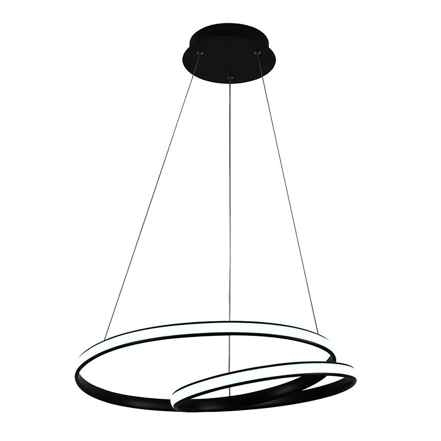 LED Stmievateľný luster na lanku LED/65W/230V 3000-6500K pr. 56 cm + diaľkové ovládanie