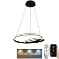 LED Stmievateľný luster na lanku LED/65W/230V 3000-6500K pr. 56 cm + diaľkové ovládanie