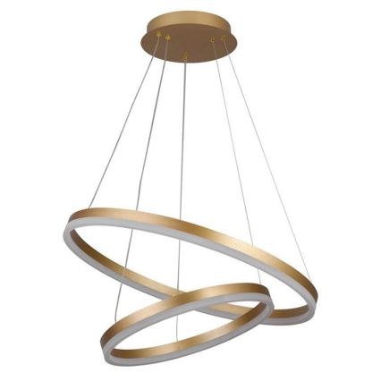 LED Stmievateľný luster na lanku LED/70W/230V 3000-6500K pr. 60 cm + diaľkové ovládanie