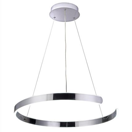 LED Stmievateľný luster na lanku LED/70W/230V 3000-6500K pr. 60 cm + diaľkové ovládanie