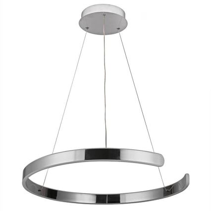 LED Stmievateľný luster na lanku LED/70W/230V 3000-6500K pr. 60 cm + diaľkové ovládanie