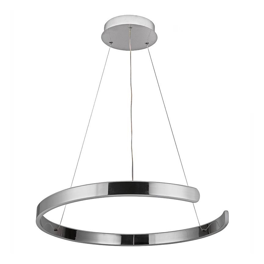 LED Stmievateľný luster na lanku LED/70W/230V 3000-6500K pr. 60 cm + diaľkové ovládanie