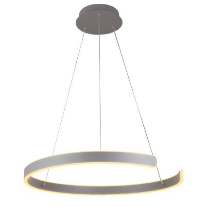 LED Stmievateľný luster na lanku LED/70W/230V 3000-6500K pr. 60 cm + diaľkové ovládanie