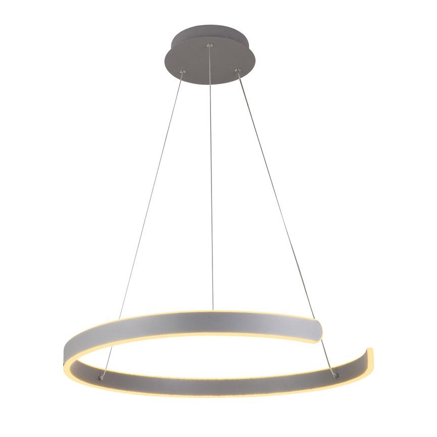 LED Stmievateľný luster na lanku LED/70W/230V 3000-6500K pr. 60 cm + diaľkové ovládanie