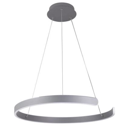LED Stmievateľný luster na lanku LED/70W/230V 3000-6500K pr. 60 cm + diaľkové ovládanie