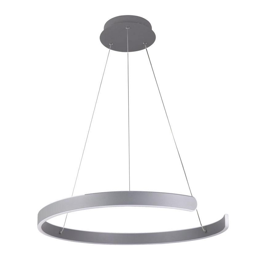 LED Stmievateľný luster na lanku LED/70W/230V 3000-6500K pr. 60 cm + diaľkové ovládanie