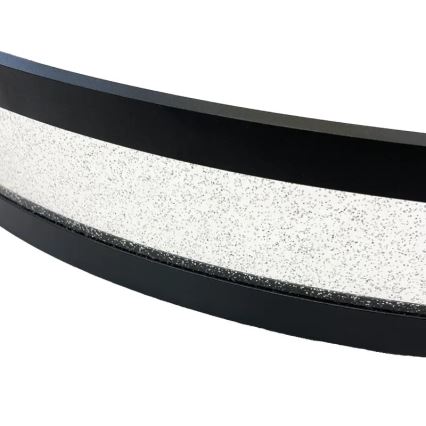LED Stmievateľný luster na lanku LED/70W/230V 3000-6500K pr. 60 cm čierna + diaľkové ovládanie