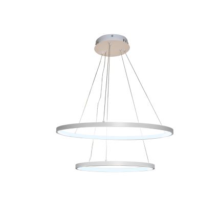LED Stmievateľný luster na lanku LED/75W/230V 3000-6500K pr. 60 cm + diaľkové ovládanie