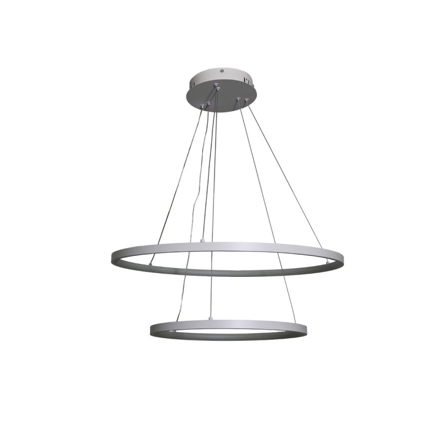 LED Stmievateľný luster na lanku LED/75W/230V 3000-6500K pr. 60 cm + diaľkové ovládanie