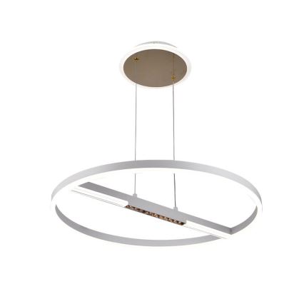 LED Stmievateľný luster na lanku LED/75W/230V 3000-6500K + diaľkové ovládanie