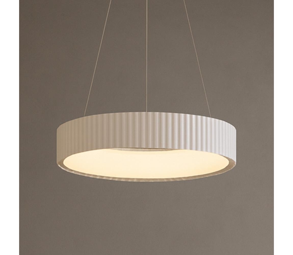 LED Stmievateľný luster na lanku LED/75W/230V 3000-6500K pr. 49 cm + DO TA2304/W