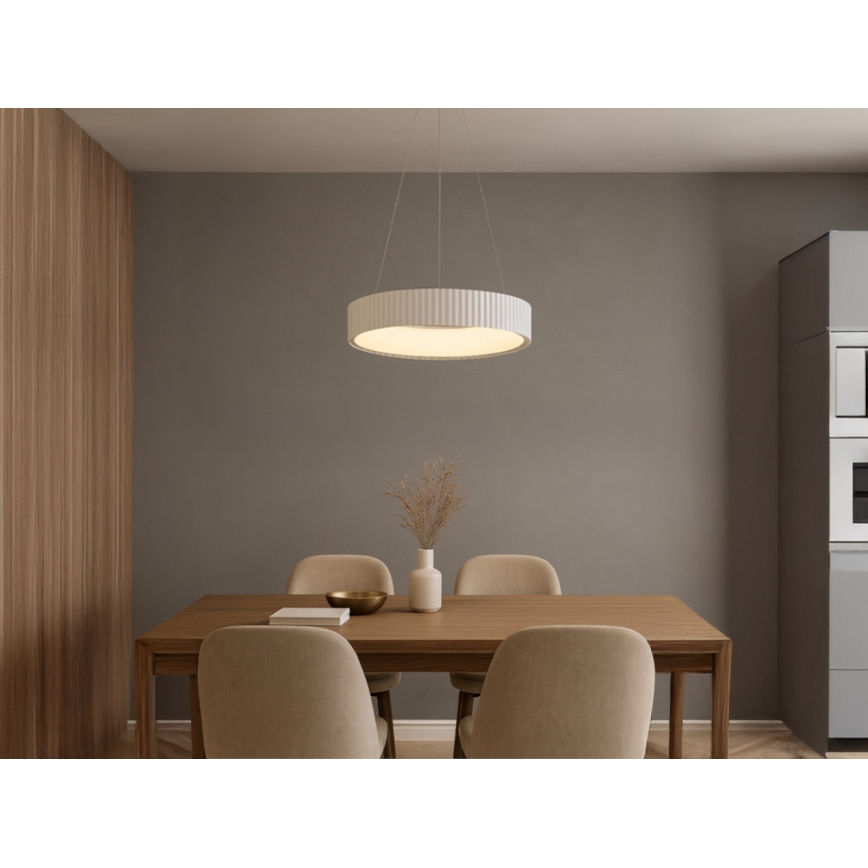 LED Stmievateľný luster na kábli LED/75W/230V 3000-6500K pr. 49 cm + diaľkové ovládanie