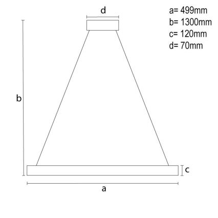 LED Stmievateľný krištáľový luster na lanku LED/80W/230V 3000-6500K biela + diaľkové ovládanie