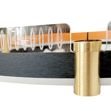 LED Stmievateľný luster na lanku LED/80W/230V 3000-6500K pr. 60 cm + diaľkové ovládanie