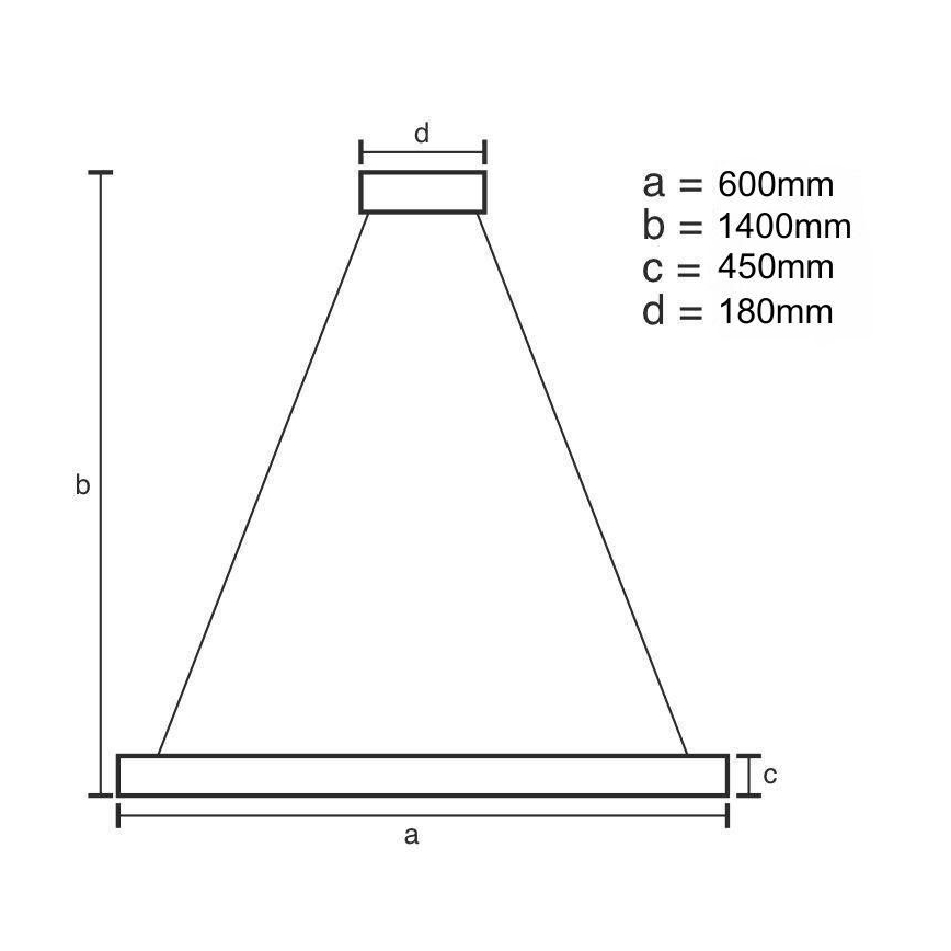 LED Stmievateľný krištáľový luster na lanku LED/80W/230V 3000-6500K zlatá + diaľkové ovládanie
