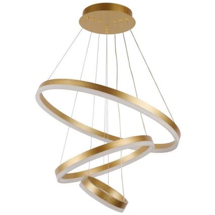 LED Stmievateľný luster na lanku LED/85W/230V 3000-6500K pr. 60 cm + diaľkové ovládanie