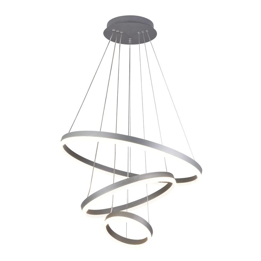 LED Stmievateľný luster na lanku LED/85W/230V 3000-6500K + diaľkové ovládanie