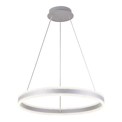 LED Stmievateľný luster na lanku LED/85W/230V 3000-6500K pr. 60 cm + diaľkové ovládanie