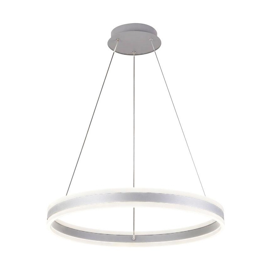 LED Stmievateľný luster na lanku LED/85W/230V 3000-6500K pr. 60 cm + diaľkové ovládanie