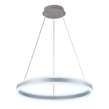 LED Stmievateľný luster na lanku LED/85W/230V 3000-6500K pr. 60 cm + diaľkové ovládanie