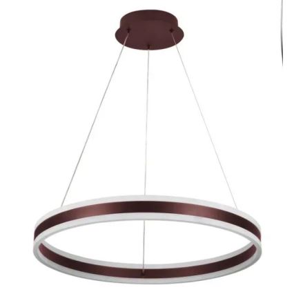 LED Stmievateľný luster na lanku LED/85W/230V 3000-6500K pr. 60 cm + diaľkové ovládanie