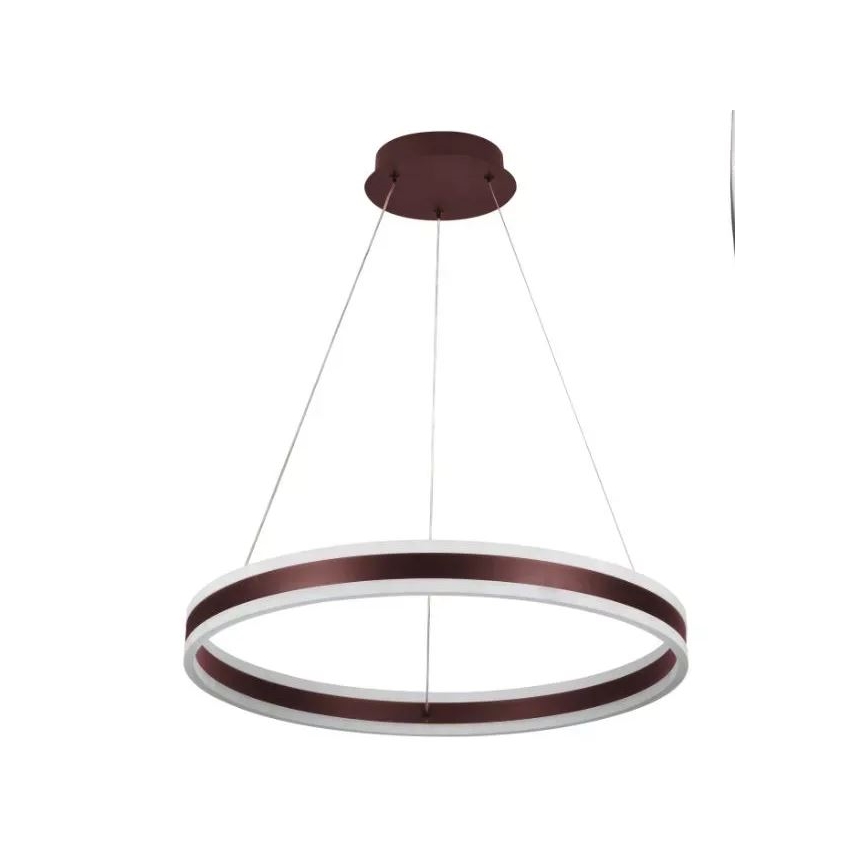LED Stmievateľný luster na lanku LED/85W/230V 3000-6500K pr. 60 cm + diaľkové ovládanie