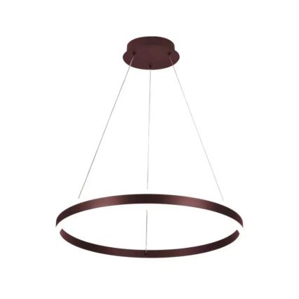LED Stmievateľný luster na lanku LED/85W/230V 3000-6500K pr. 60 cm + diaľkové ovládanie