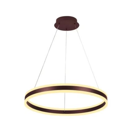LED Stmievateľný luster na lanku LED/85W/230V 3000-6500K pr. 60 cm + diaľkové ovládanie
