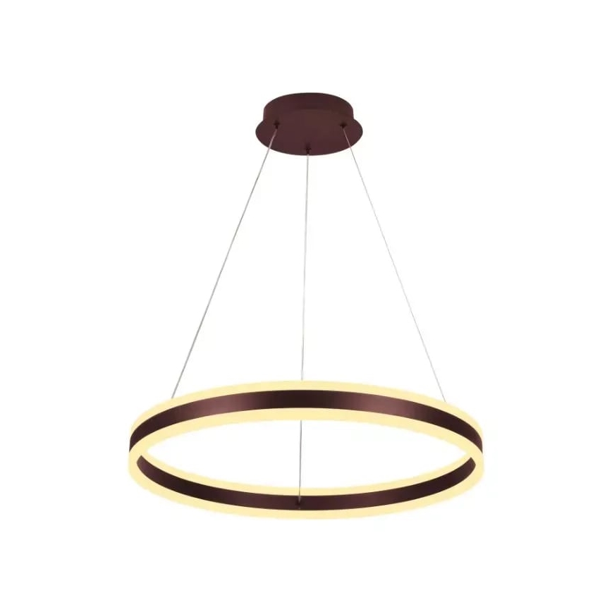 LED Stmievateľný luster na lanku LED/85W/230V 3000-6500K pr. 60 cm + diaľkové ovládanie