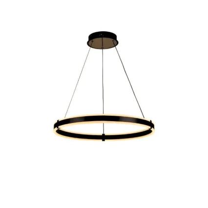 LED Stmievateľný luster na lanku LED/85W/230V 3000-6500K pr. 60 cm + diaľkové ovládanie