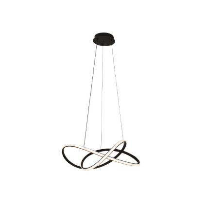 Stmievateľný LED závesný luster na lane LED/85W/230V 3000-6500K priemer 60 cm + diaľkové ovládanie