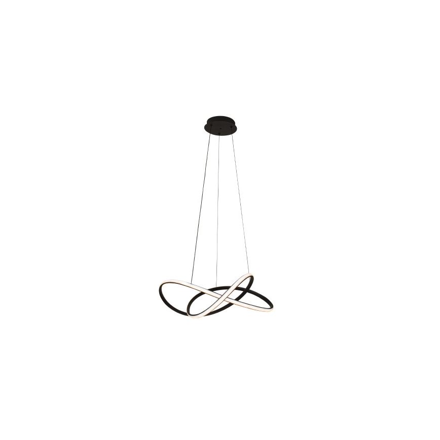 Stmievateľný LED závesný luster na lane LED/85W/230V 3000-6500K priemer 60 cm + diaľkové ovládanie